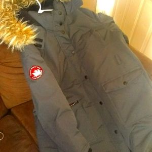 A Canada weather gear jacket